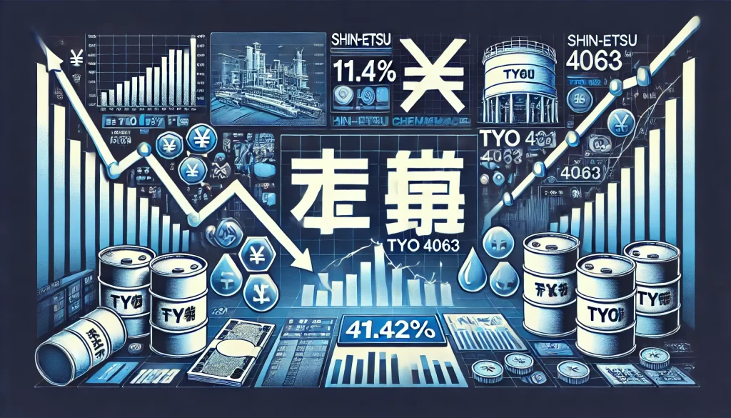 信越化学工業株式会社（Tyo 4063）の株価が11.42%急落した背後にある理由