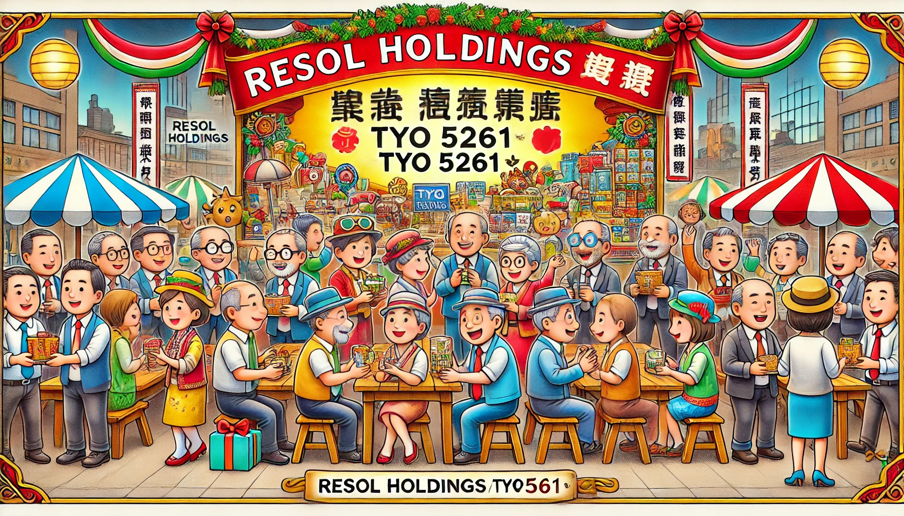 Resol Holdings (Tyo 5261) の株主優待について